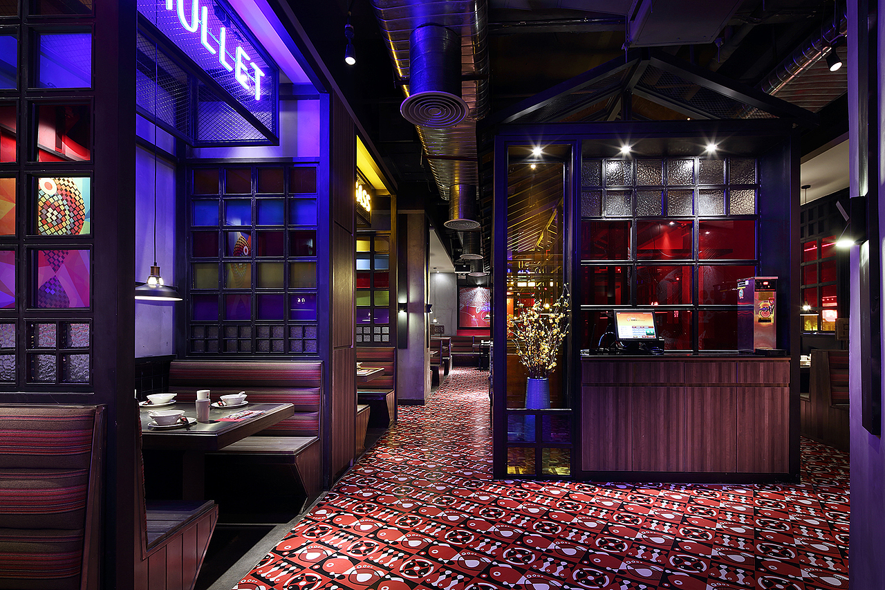 深圳餐饮空间设计，鱼系：经得起“烤”验的鱼文化餐厅（图ZMTY2MjM1NTc2） - 家装设计 - 站酷设计师艺鼎装饰设计原创素材 - 站酷ZCOOL