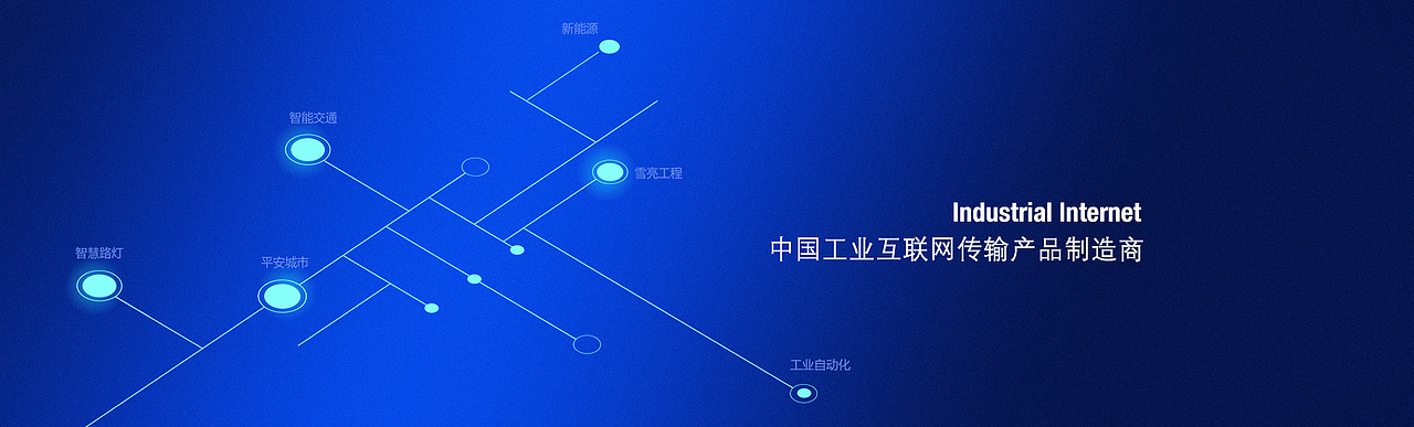 工业海报 banner 工业互联网 产品海报设计