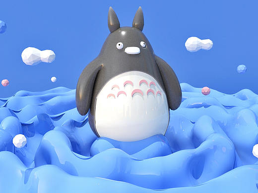 C4D建模渲染习作