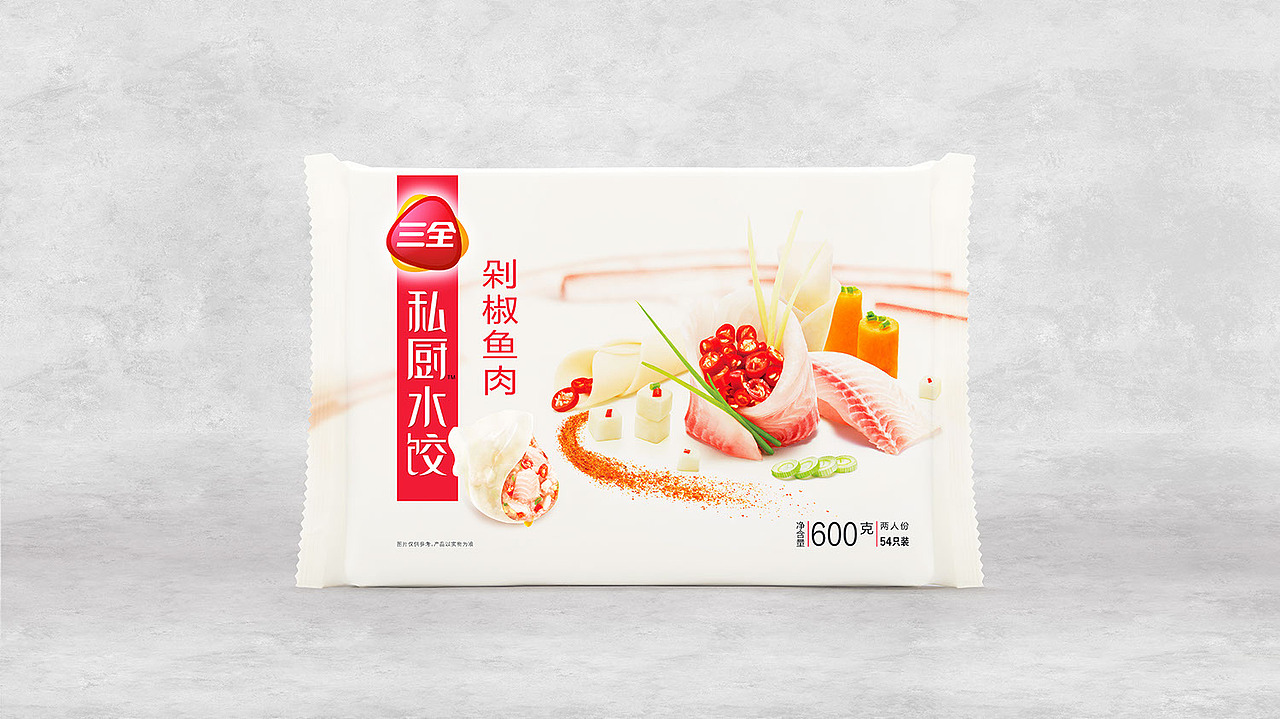 三全饺子 — 食品包装设计（图ZMTk1MDgwODQ0） - 包装 - 站酷设计师ChesterLau原创素材 - 站酷ZCOOL