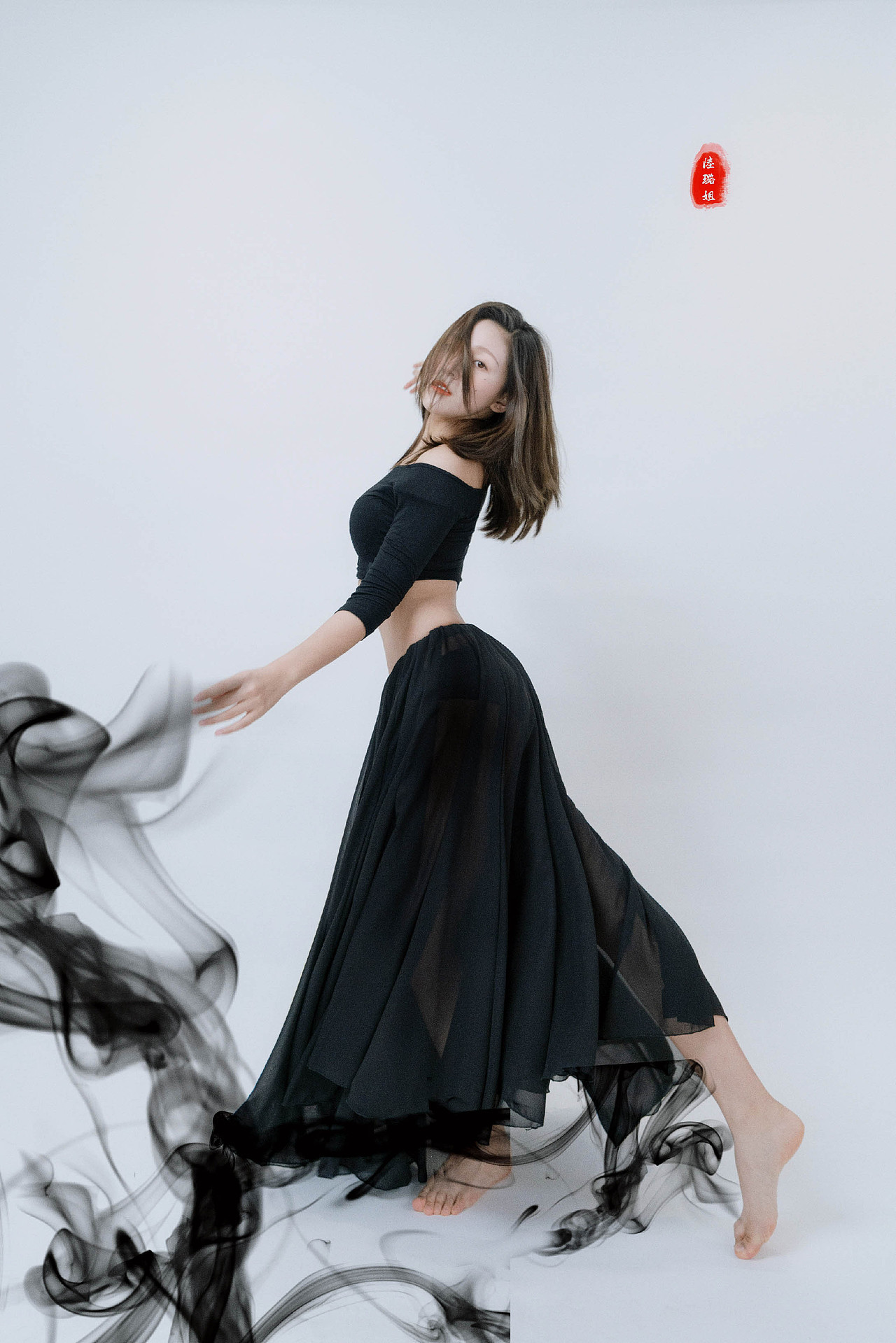 人像棚拍 | 水墨舞韵