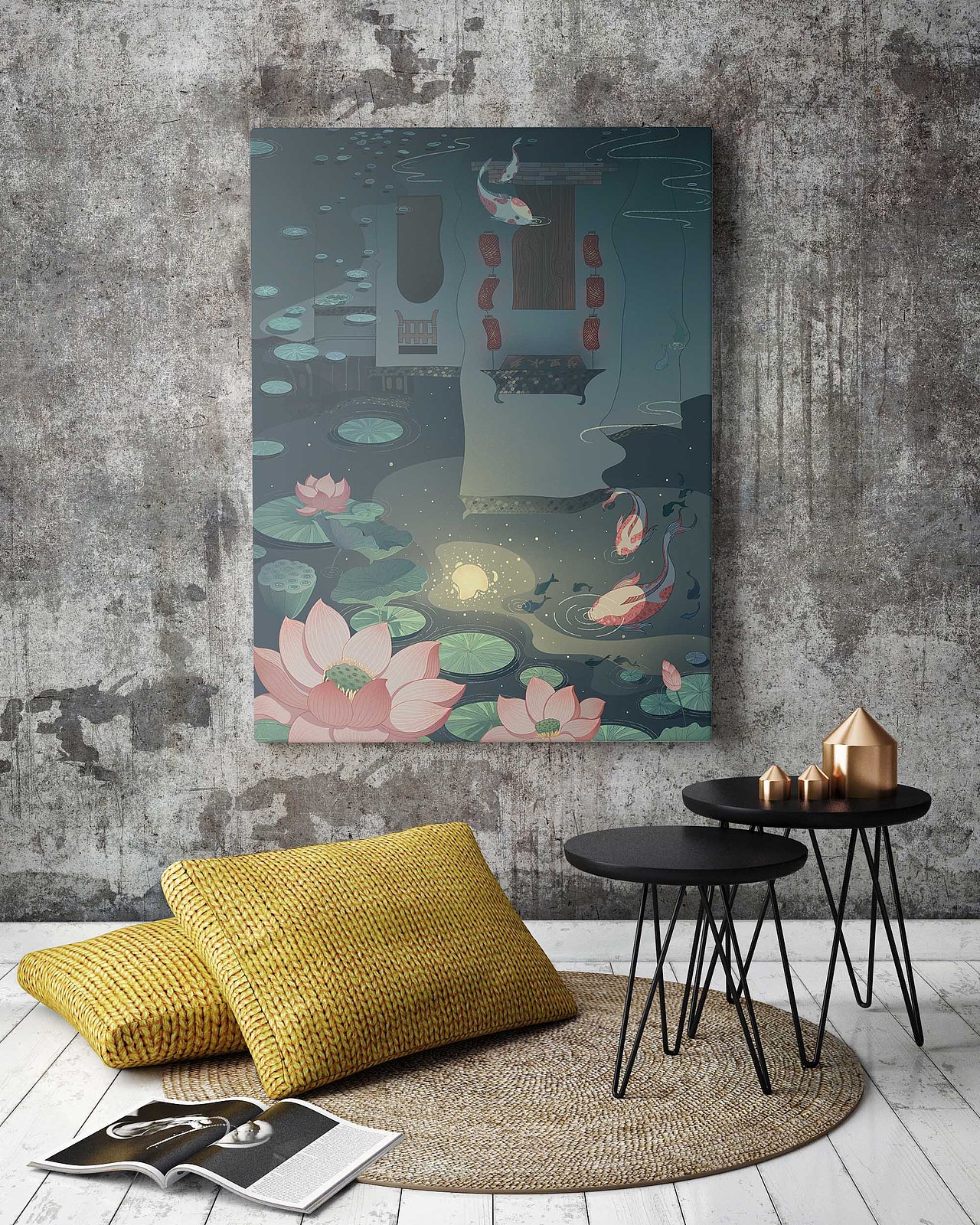 《田园牧歌——中国乡村图鉴》——第三弹（图ZMjMyMzk4MjEy） - 艺术插画 - 站酷设计师是浩浩呢原创素材 - 站酷ZCOOL