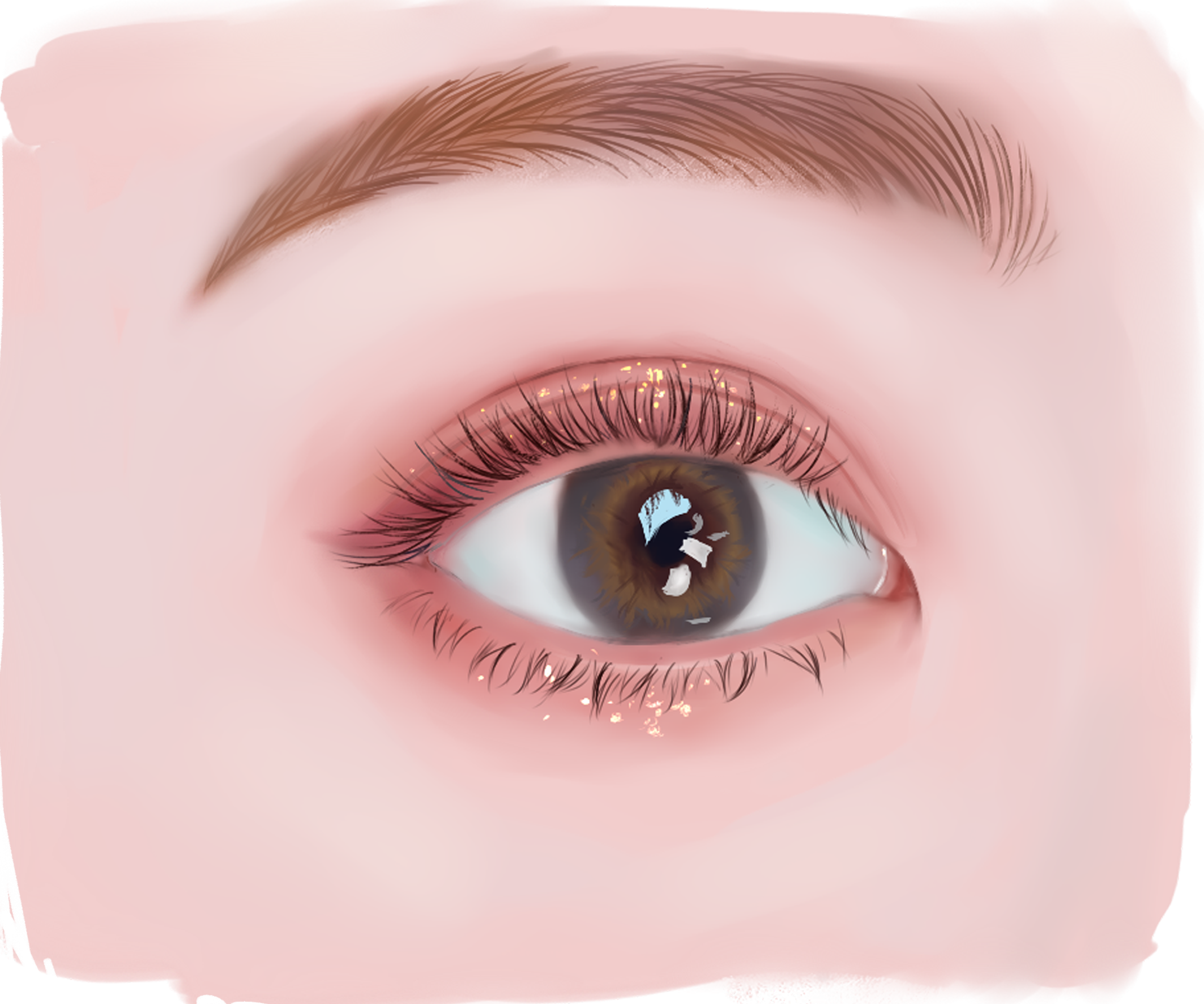 画一只不灵不灵的眼睛99|插画|艺术插画|钟钟zyq - 原创作品 - 站酷