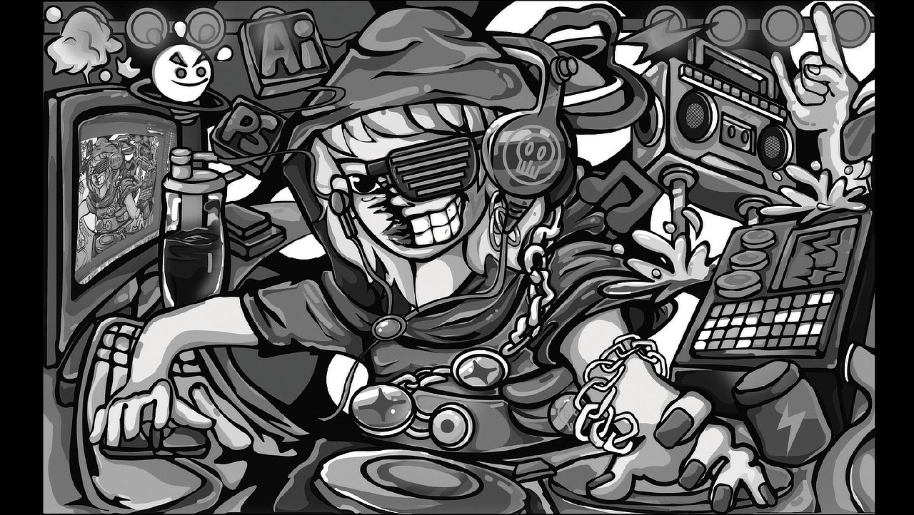 燥 动（图ZMjYzMjc1MDYw） - 新锐潮流插画 - 站酷设计师YANCHANG_原创素材 - 站酷ZCOOL