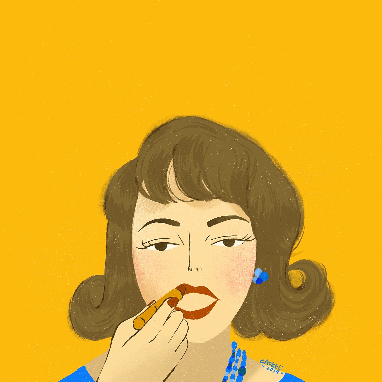 2019日常画作（图ZMTkxMjIxMjE2） - 商业插画 - 站酷设计师草克力caokeli原创素材 - 站酷ZCOOL