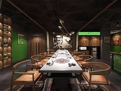 温江火锅店装修—自助型