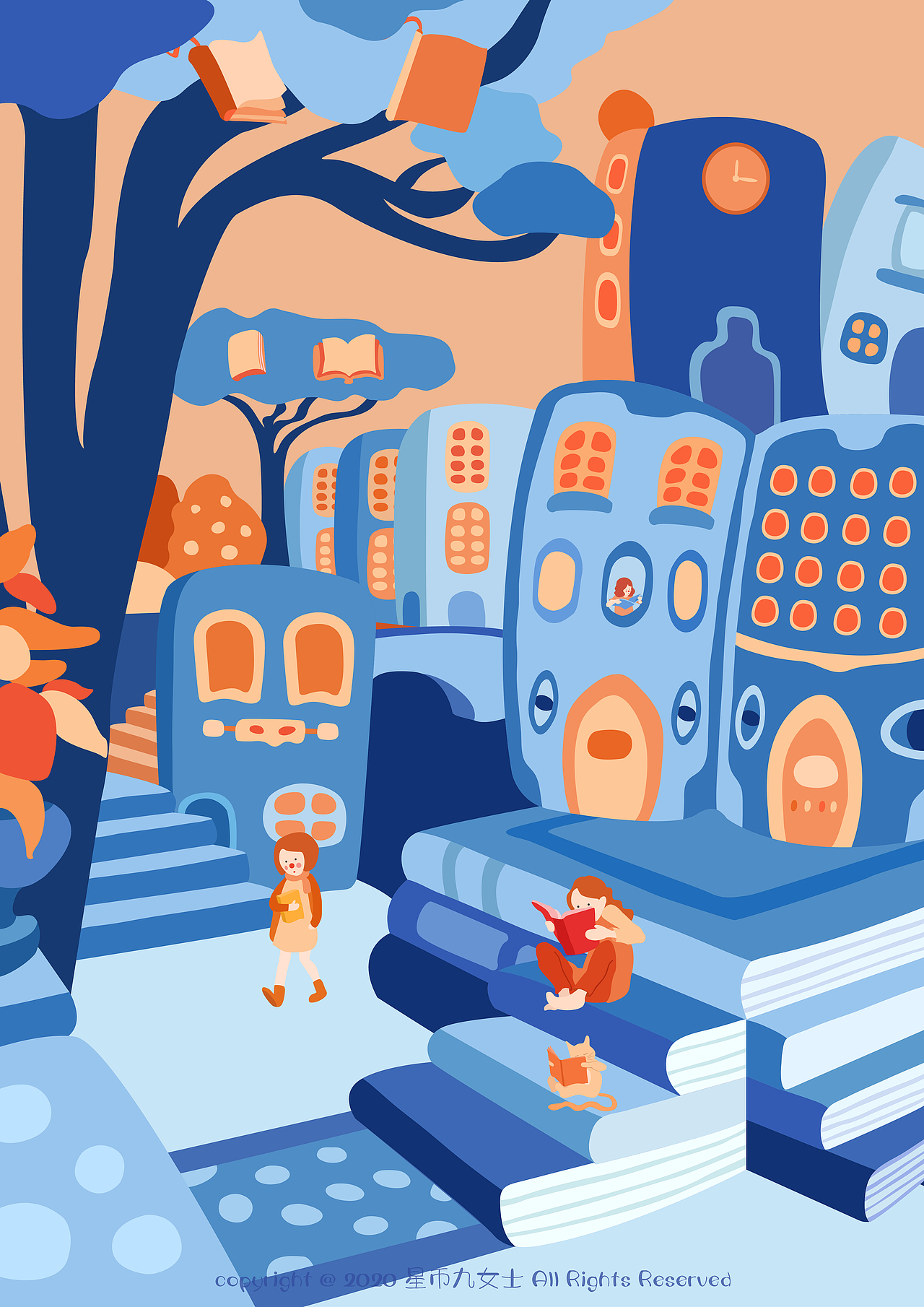 创想城市建筑空间|插画|创作习作|星币九女士_原创作品-站酷zcool