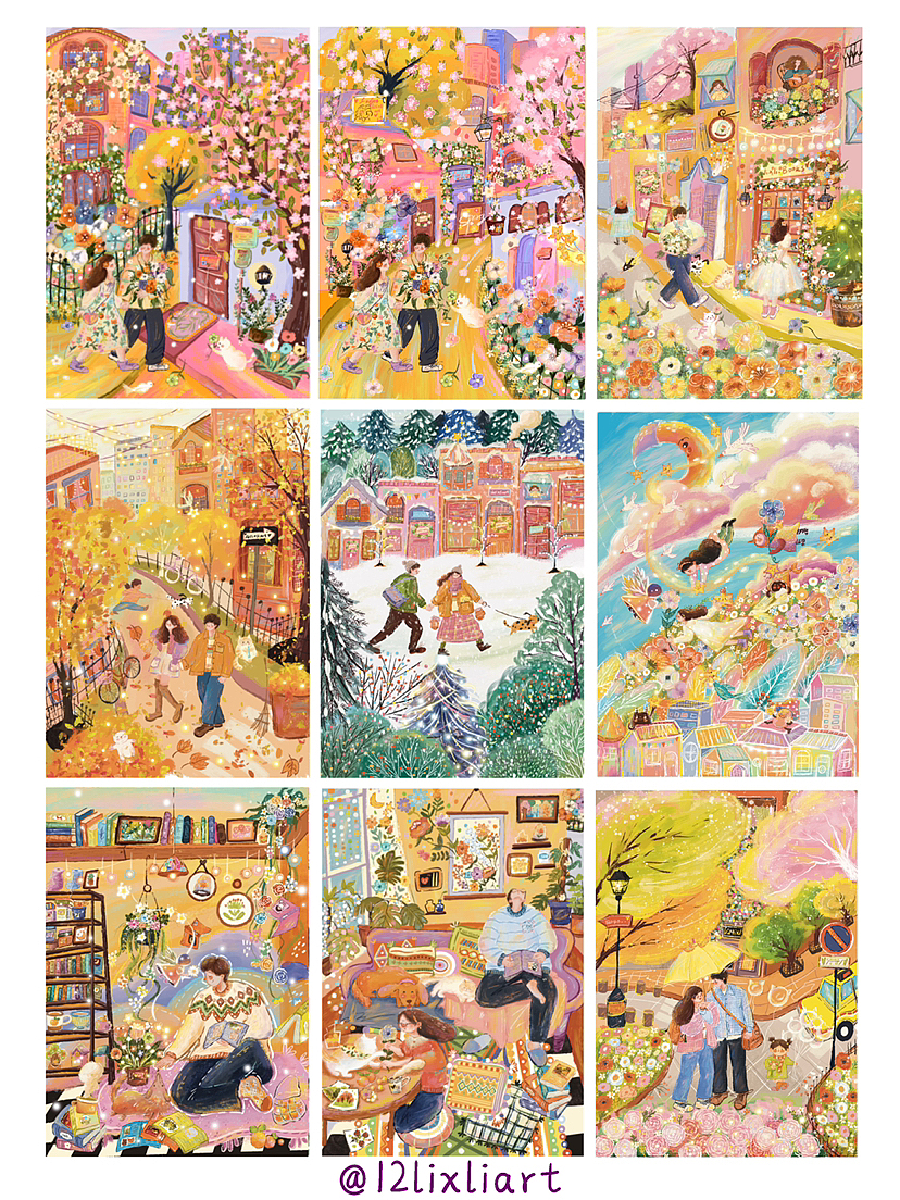 我的2022插畫總結(jié)（圖ZMzI3ODUwNjIw） - 商業(yè)插畫 - 站酷設(shè)計師1237十二原創(chuàng)素材 - 站酷ZCOOL