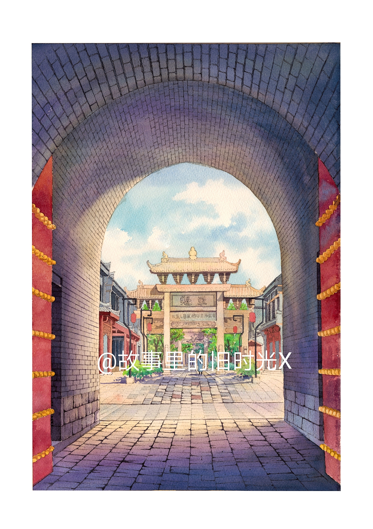 一座拥有两千多年历史的古城