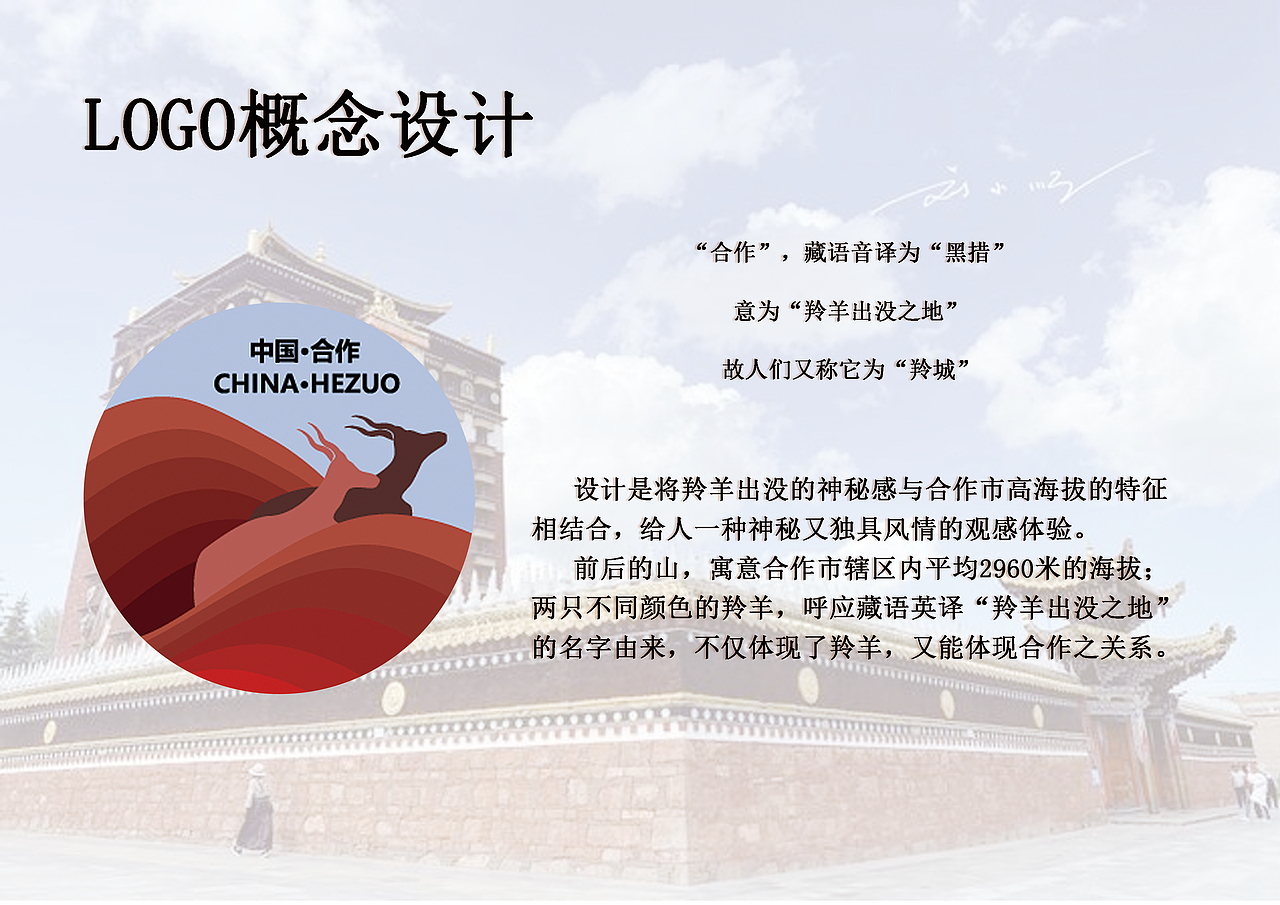 合作市形象LOGO设计