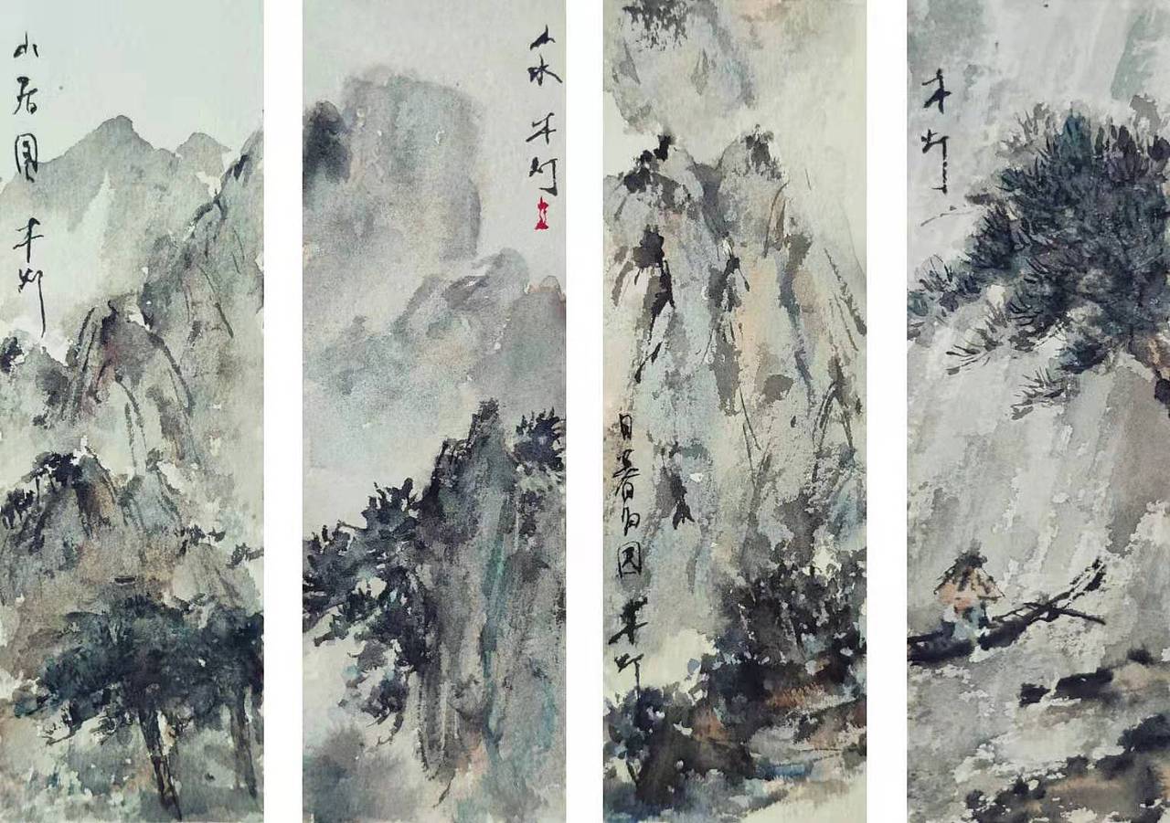 【合集】古风水彩书签