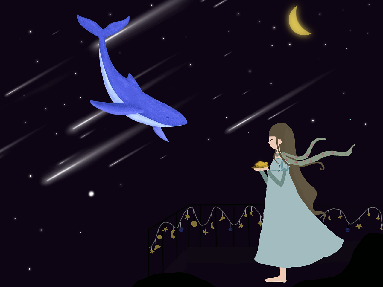 治愈风插画