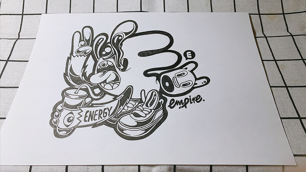 『字母小怪物』手绘稿合辑（图ZMTYzMTE3NDI4） - 创作习作 - 站酷设计师LOKLIAO丶樂原创素材 - 站酷ZCOOL