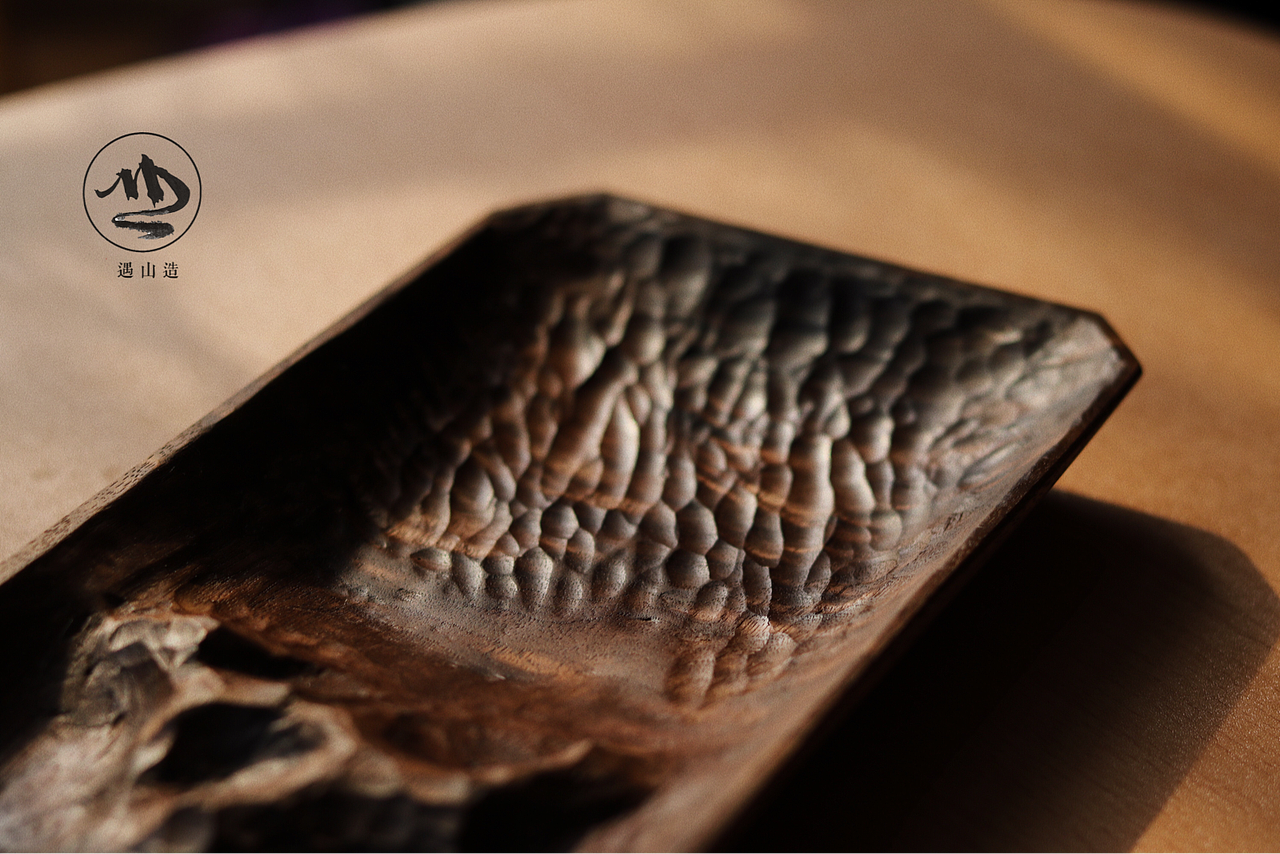 木作·【湖边小丘】木盘（图ZOTI1OTE2ODA=） - 生活用品 - 站酷设计师遇山造木原创素材 - 站酷ZCOOL