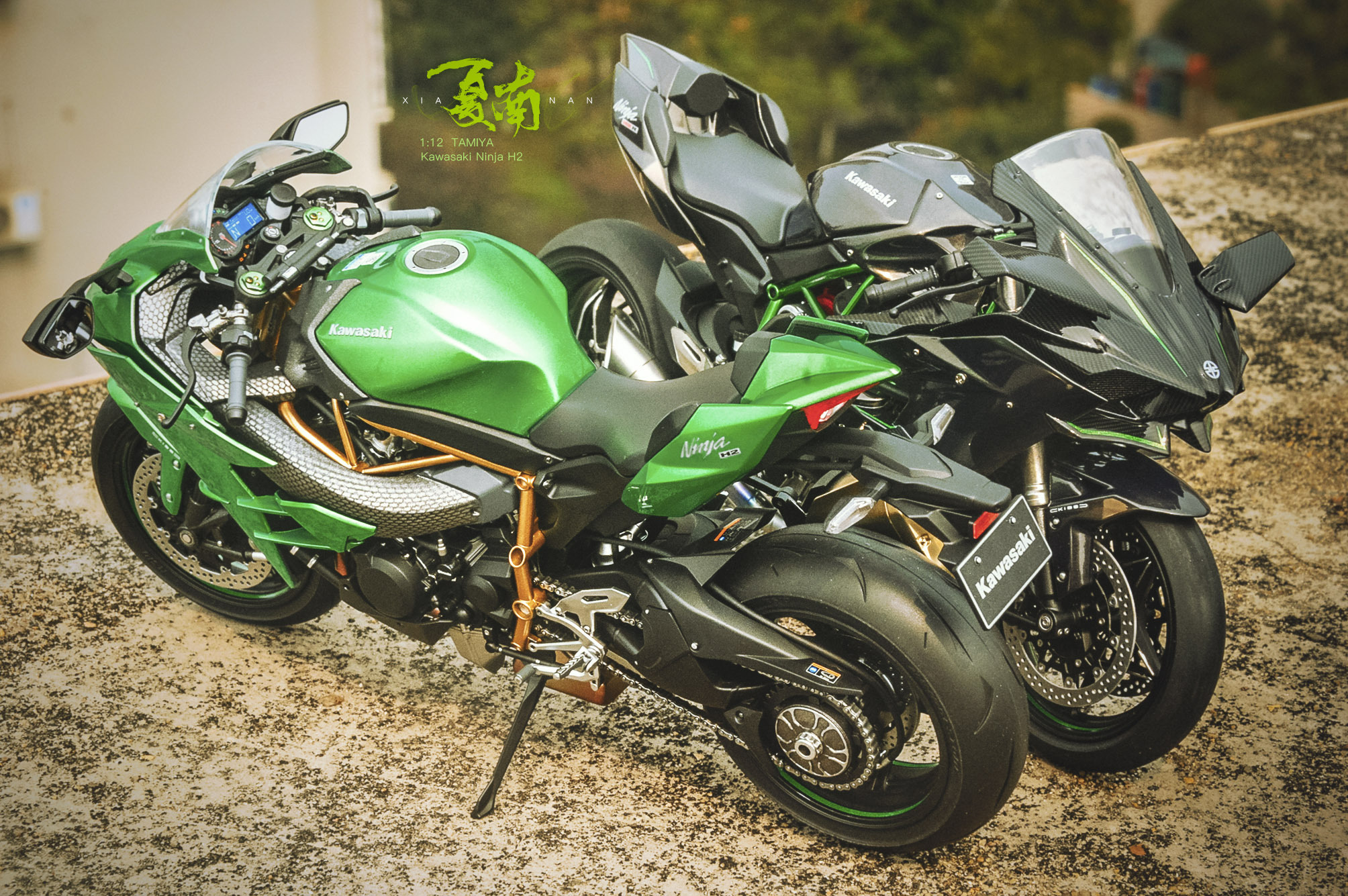 田宫1:12 川崎忍者h2