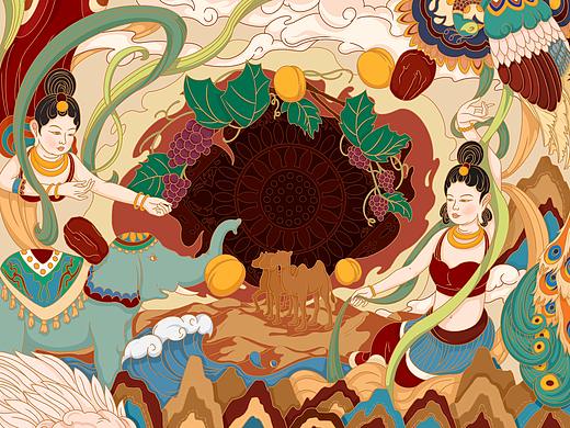 敦煌插画