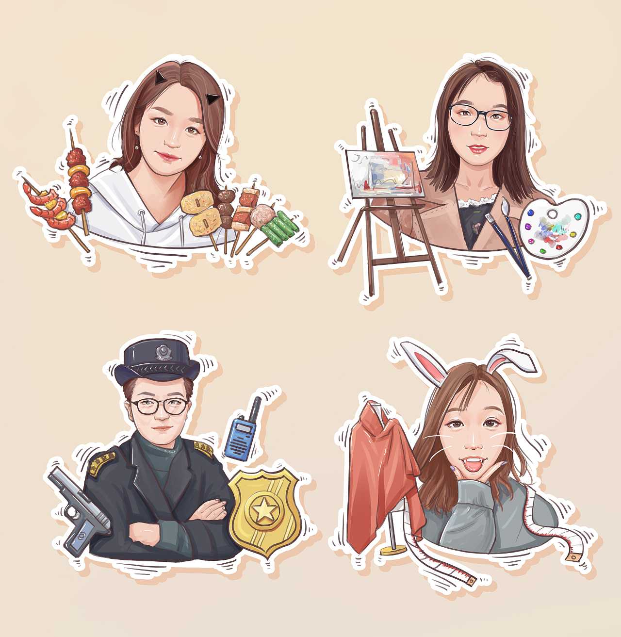 感恩节活动海报头像设计