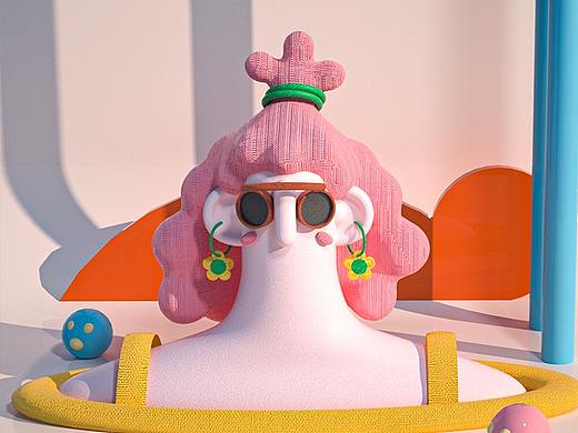 C4D 头像