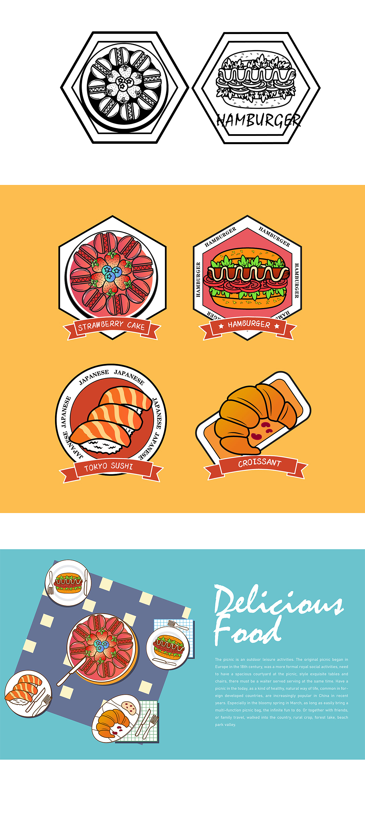 插画包装作品（图ZMjYxNTQ2MjM2） - 品牌 - 站酷设计师YING设计原创素材 - 站酷ZCOOL