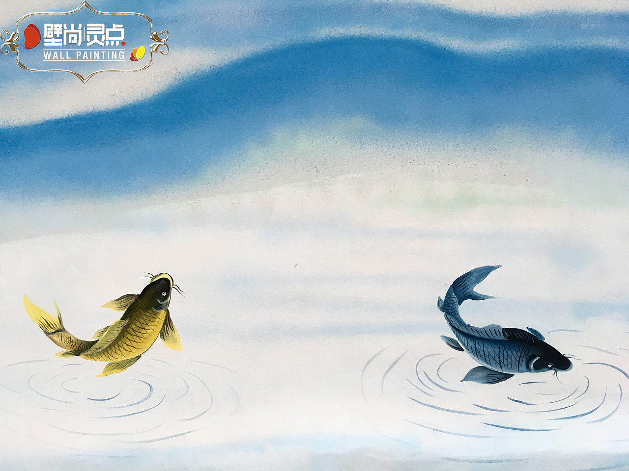 鱼庄|插画|新锐潮流插画|壁尚手绘贵州墙绘 - 原创作品 - 站酷 (zcool