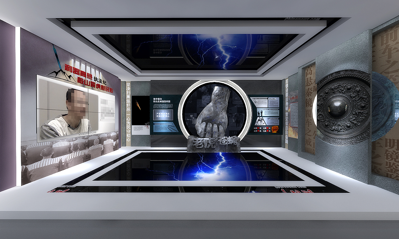 警示教育基地（图ZMjg3NjgzNDQw） - 宣传物料 - 站酷设计师齐凌蕊原创素材 - 站酷ZCOOL