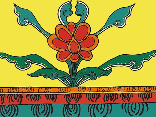 滇西北·纳西族·东巴教·神路图