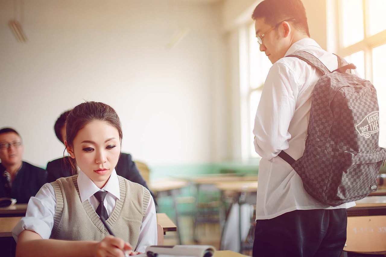 同桌的你婚纱照 其实没穿婚纱