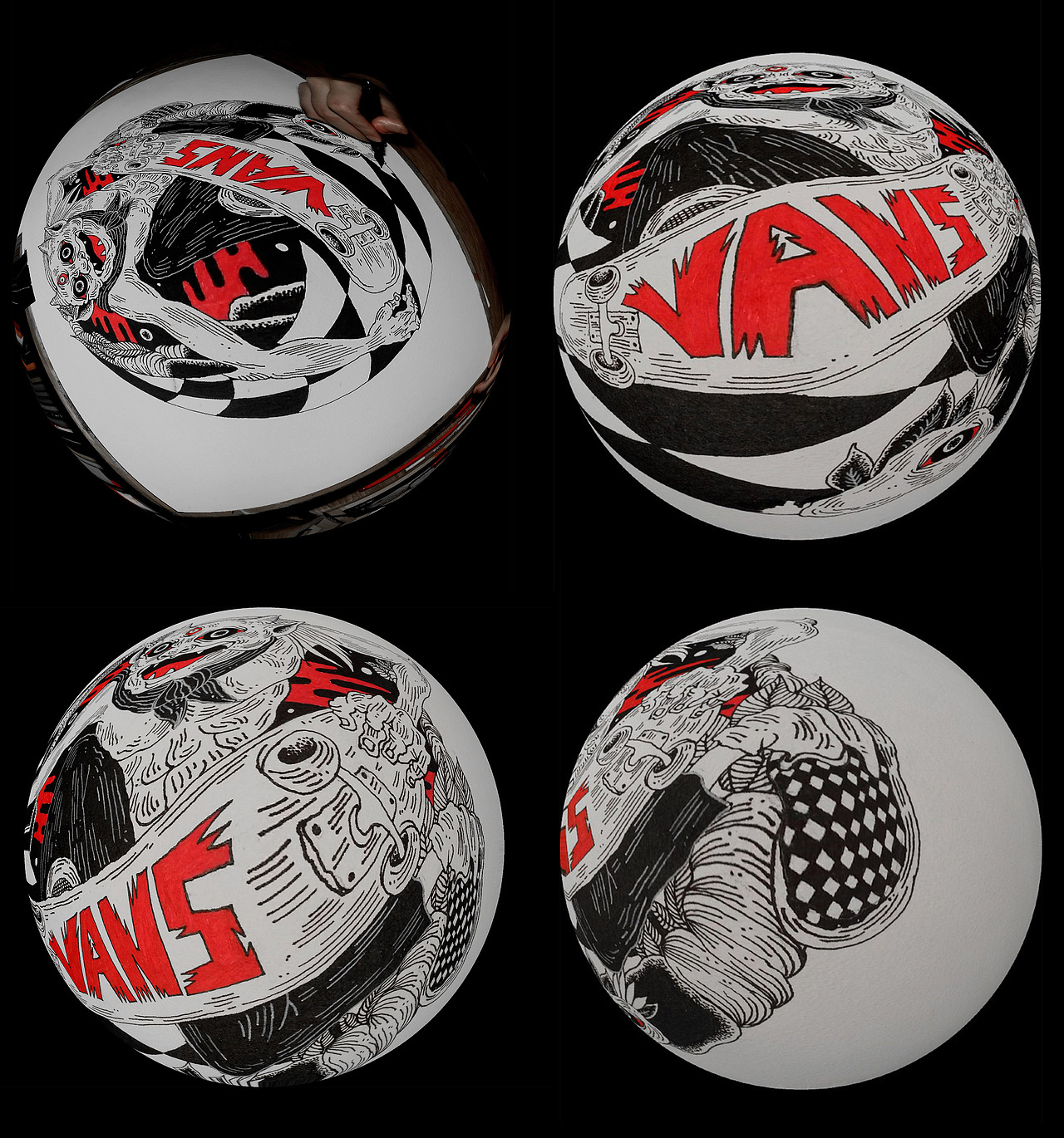 #vans艺术家# 放纵任性·自由自在（图ZNDc1MjM2OTY=） - 商业插画 - 站酷设计师癫灵原创素材 - 站酷ZCOOL