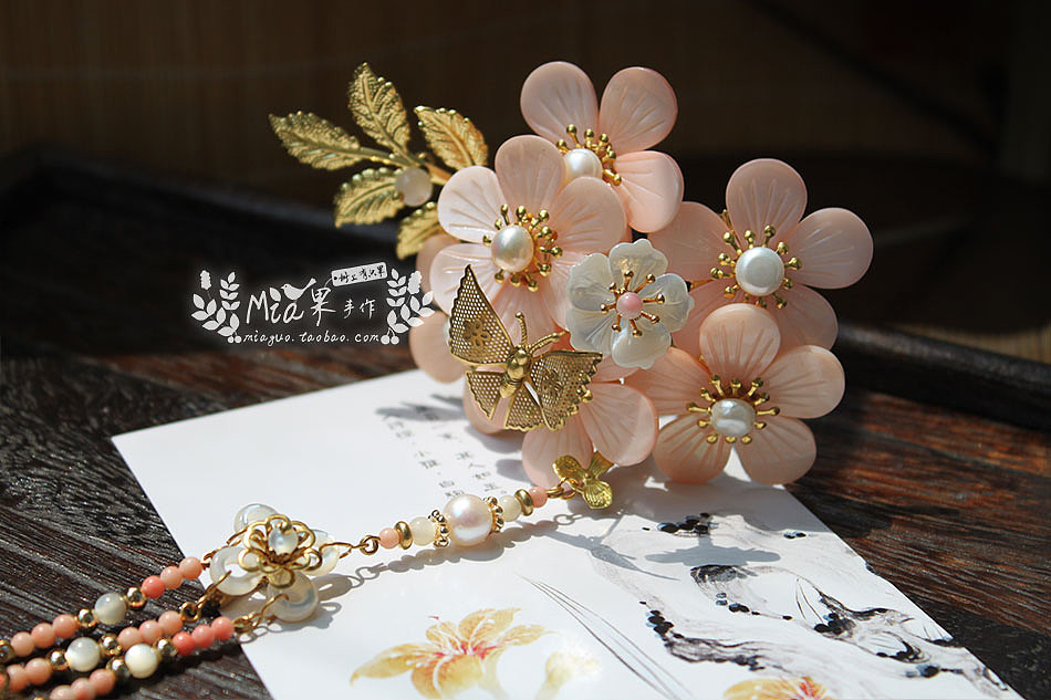 【手作】2016年古风花簪发饰合集