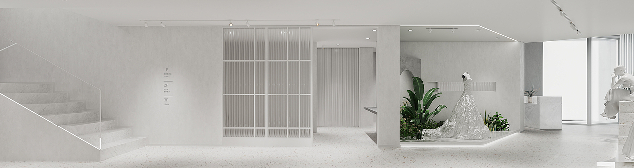 KISSME 婚纱｜魔戏空间设计案例（图ZMjMzNjk1NzA4） - 商业空间设计 - 站酷设计师魔戏空间设计原创素材 - 站酷ZCOOL
