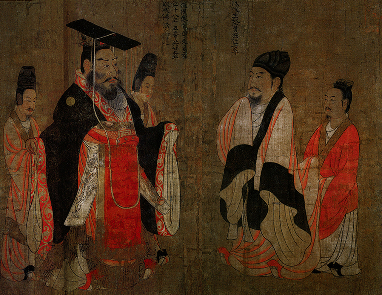 客厅博物馆原作版画,中式风版画,客厅装饰画