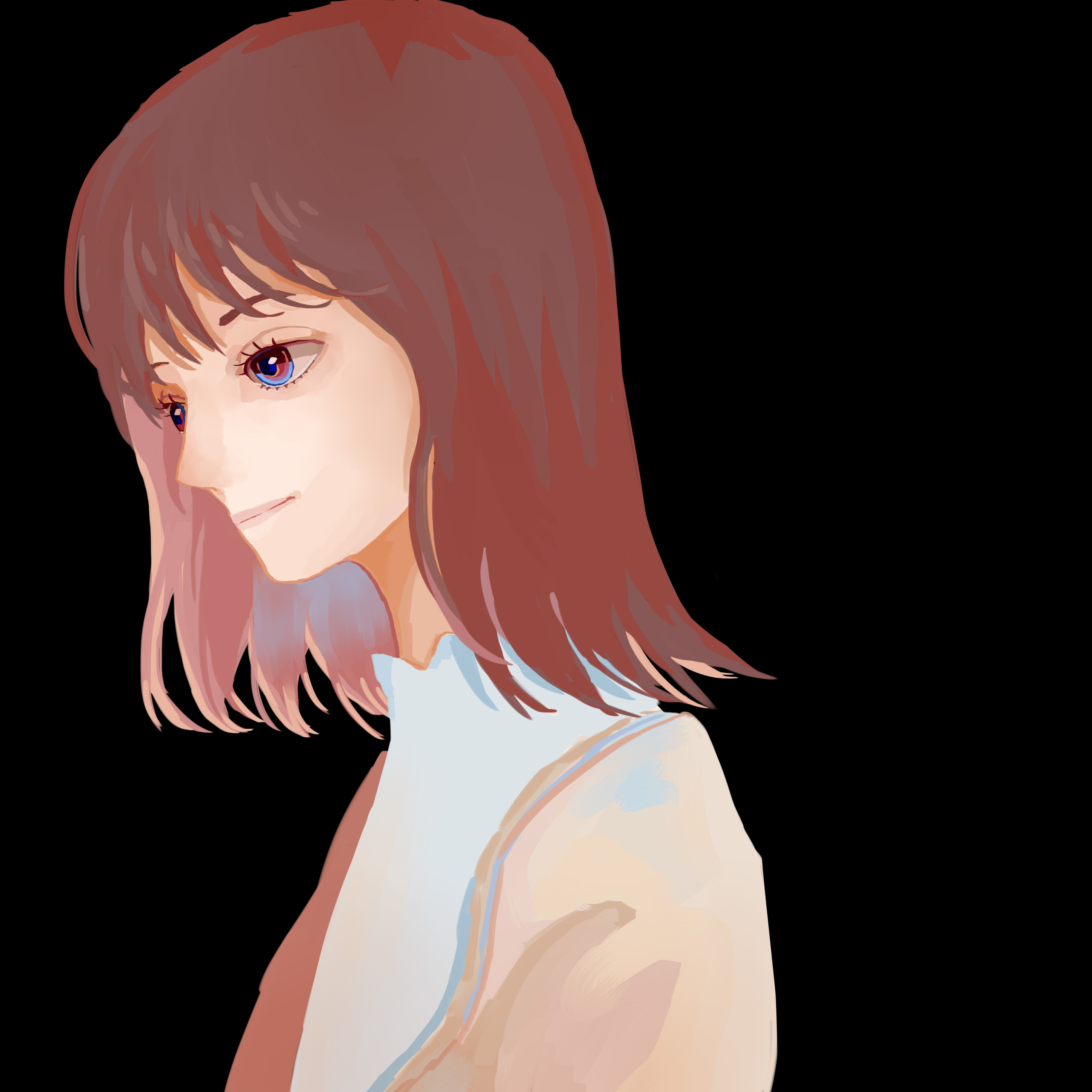 头像稿|动漫|单幅漫画|核日出 - 原创作品 - 站酷 (zcool)