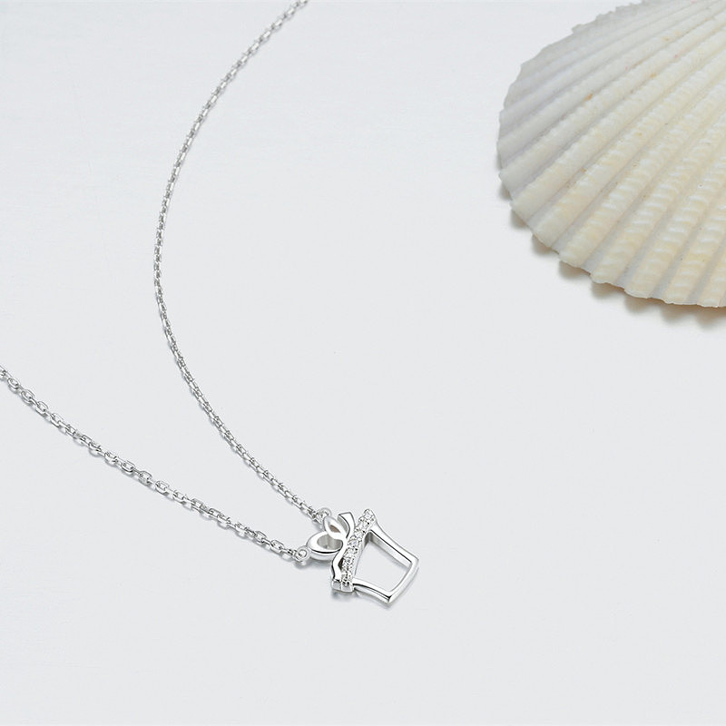 心意礼盒简约蝴蝶结项链