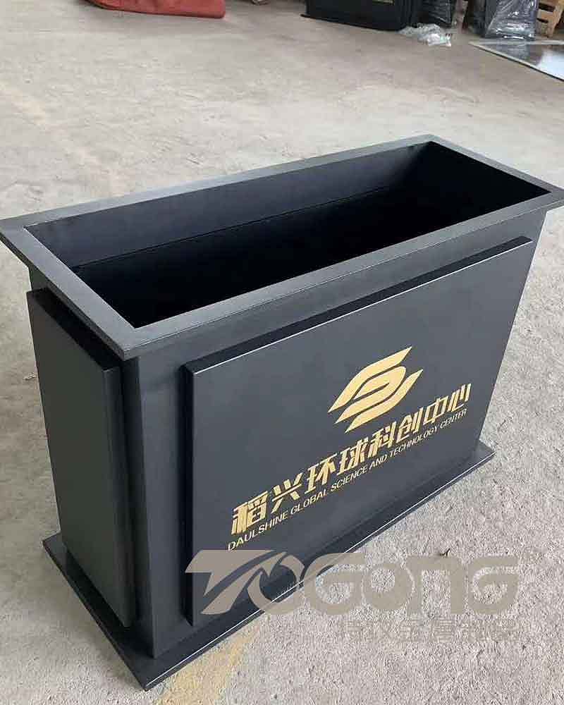 户外绿化工程不锈钢花箱花钵定制厂家定制（图ZMjIzMzQwOTMy） - 工艺品设计 - 站酷设计师特攻金属制品原创素材 - 站酷ZCOOL