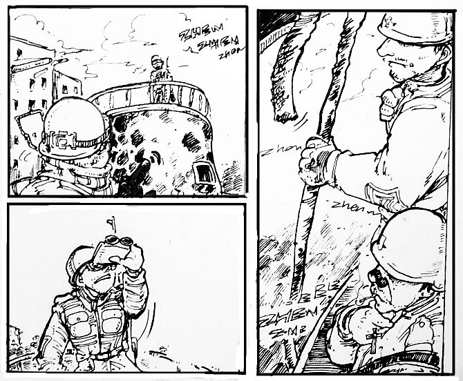 漫画《核战》（图ZMTE3MzI4NzI=） - 中/长篇漫画 - 站酷设计师Edwarde_Liu原创素材 - 站酷ZCOOL
