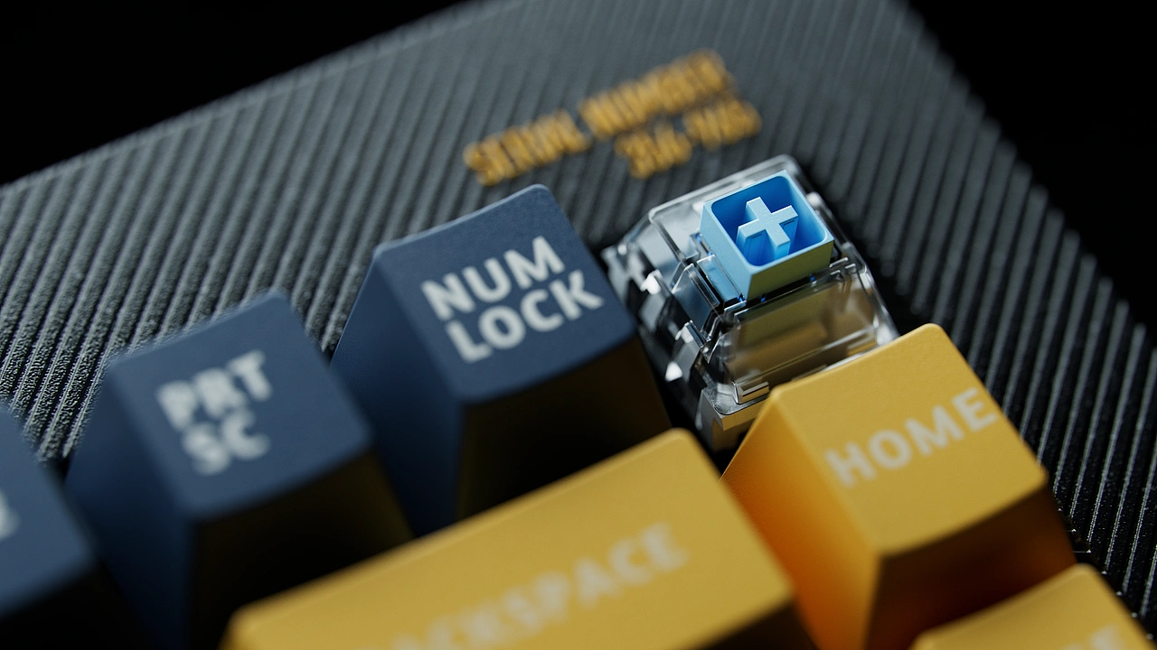 产品表现——无线机械键盘