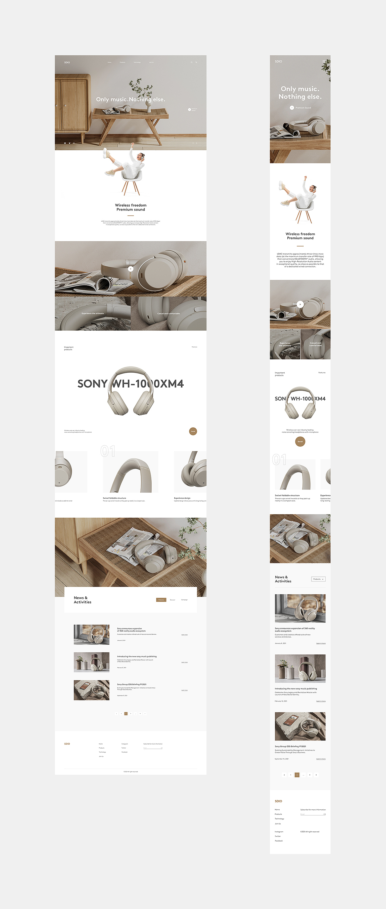 KeyShot Rendering -索尼耳机（图ZMjc1Mzk4Nzg0） - 产品 - 站酷设计师3_JIN原创素材 - 站酷ZCOOL