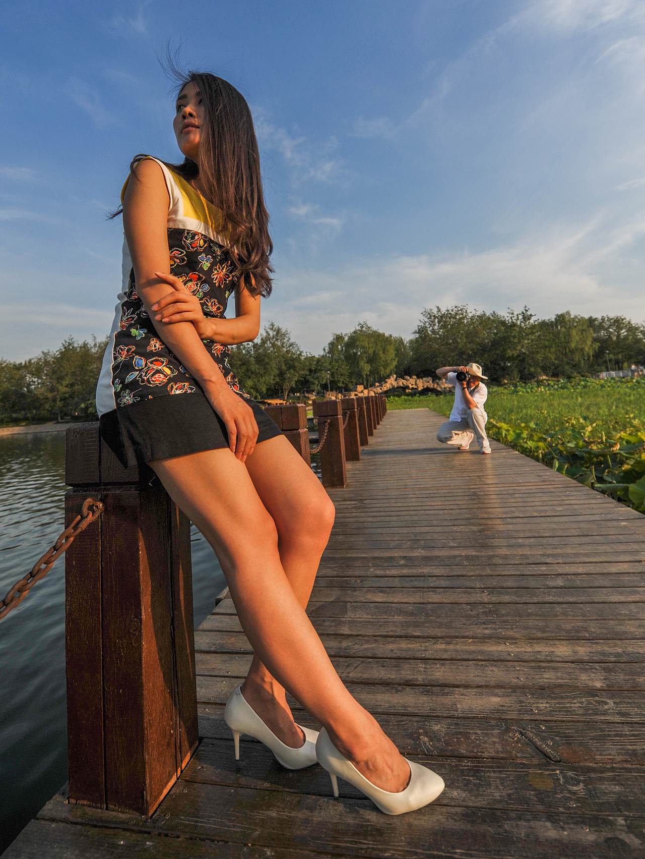 美女摄影后期调色