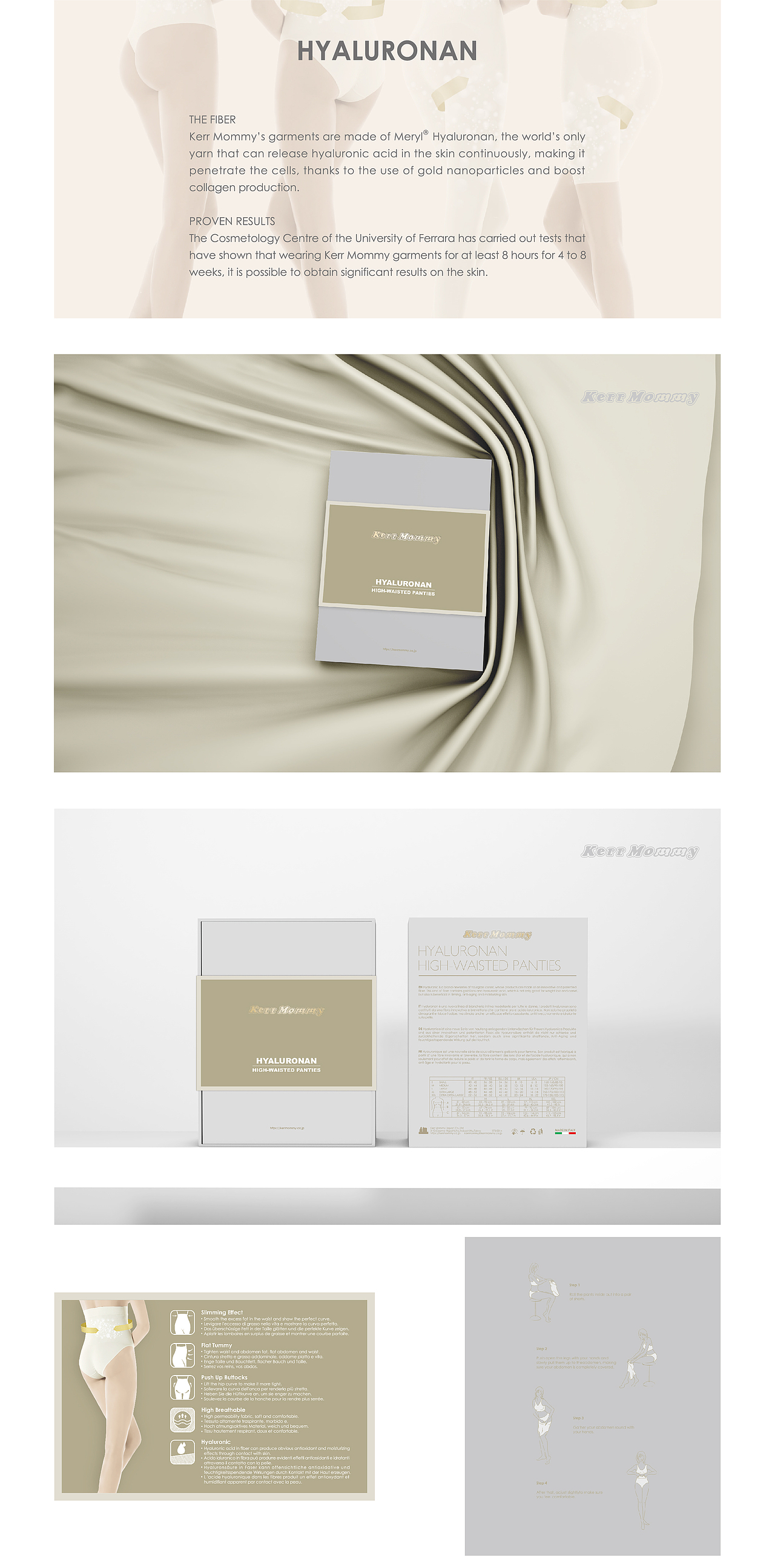 Kerr Mommy|for women's body beauty 包装设计