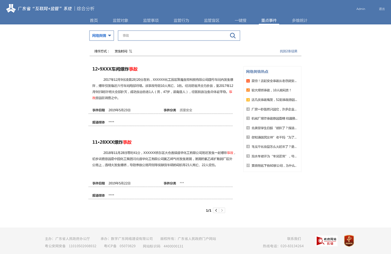 广东国办项目(后台数据)