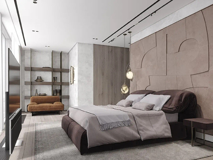 288㎡大平层，简约高级的现代美学