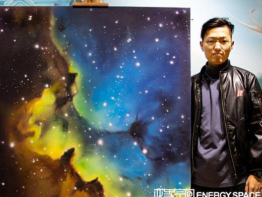墙绘培训 | 蓝色星空