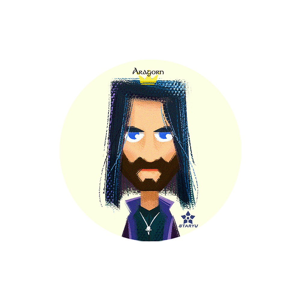 指环王 魔戒远征队头像（图ZMjU1OTY3NDk2） - 创作习作 - 站酷设计师海星星Staryu原创素材 - 站酷ZCOOL