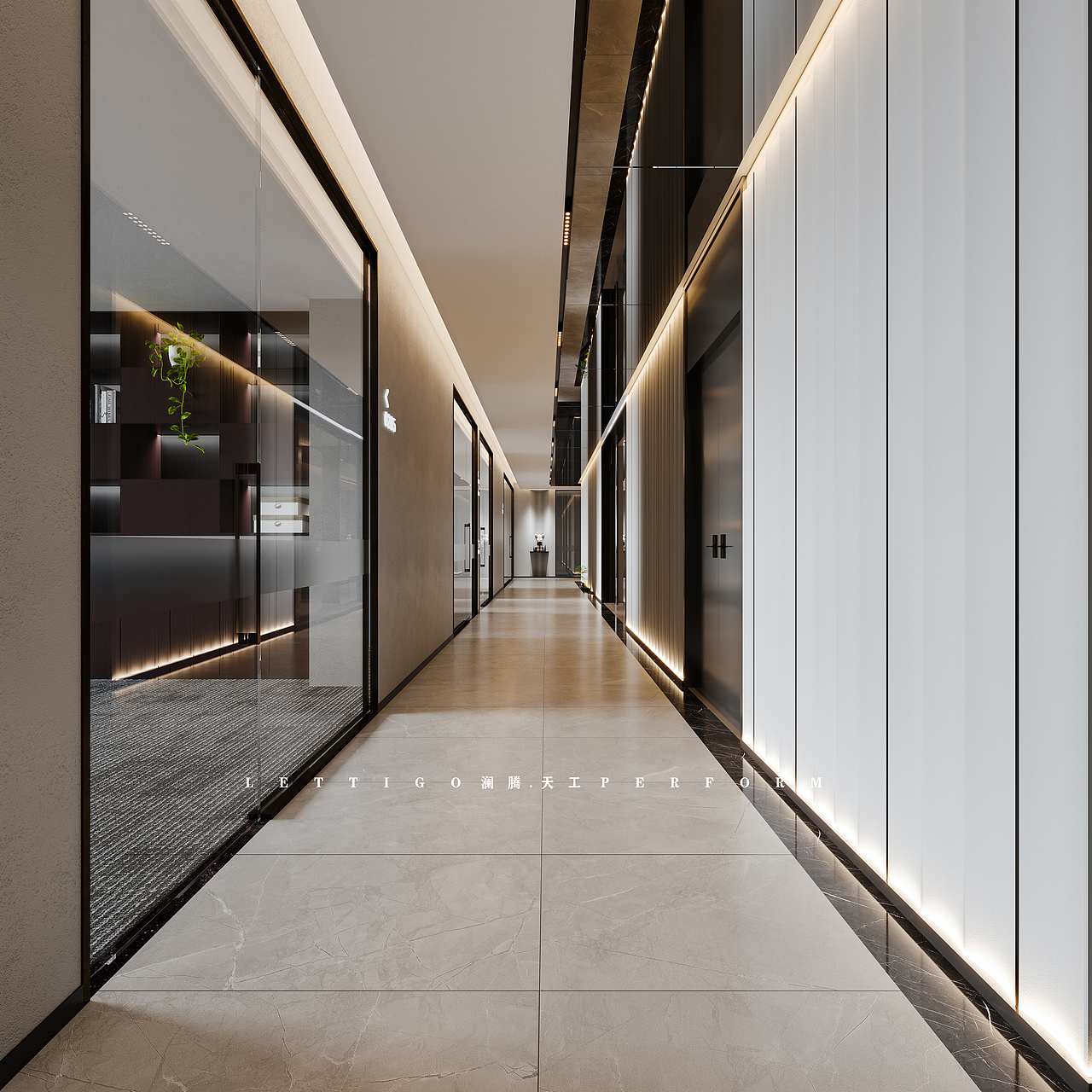 现代办公空间|办公室案例（图ZMzA3NjE4ODg0） - 建筑/空间 - 站酷设计师DesignerZtt186原创素材 - 站酷ZCOOL