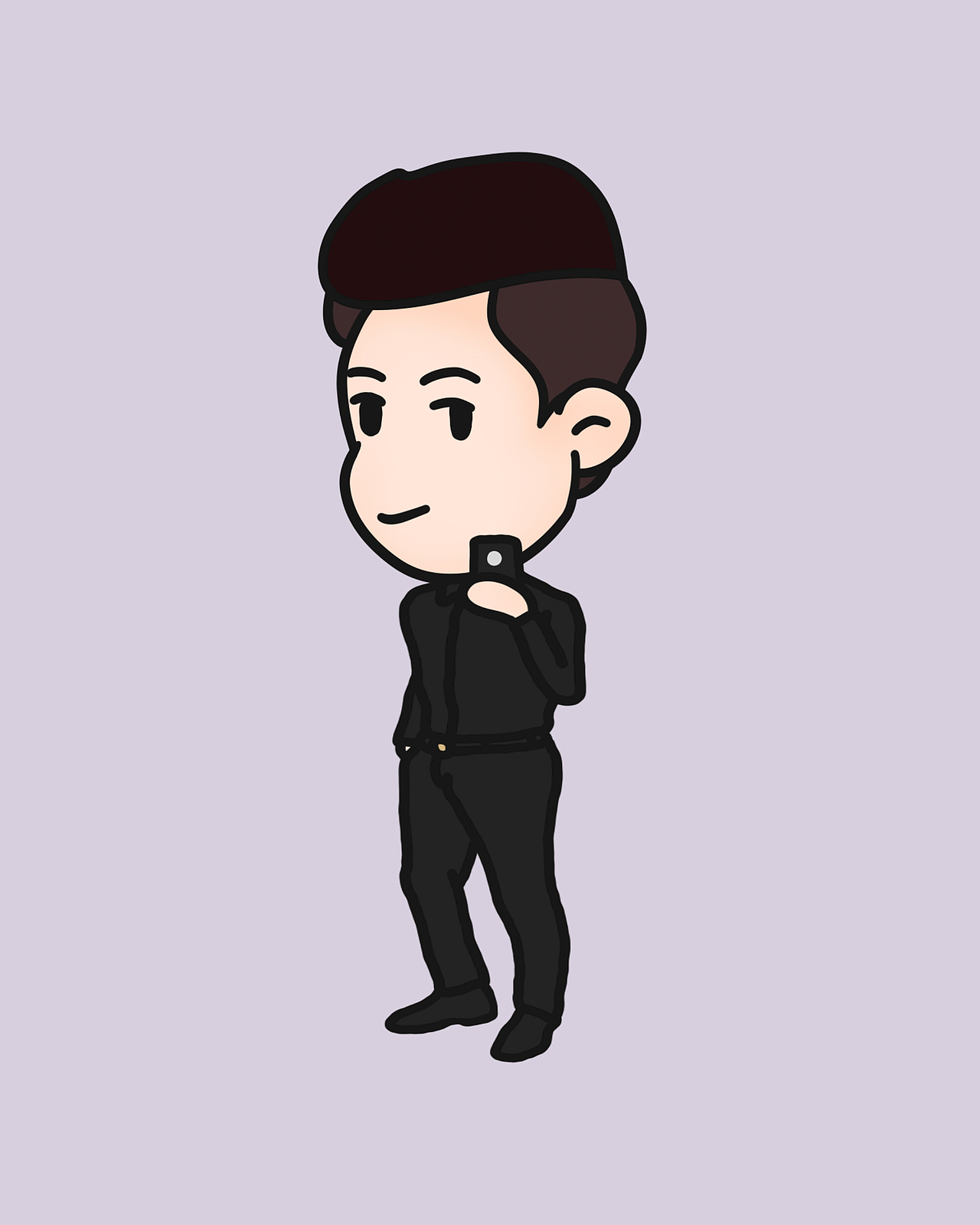 为朋友们画的Q版形象