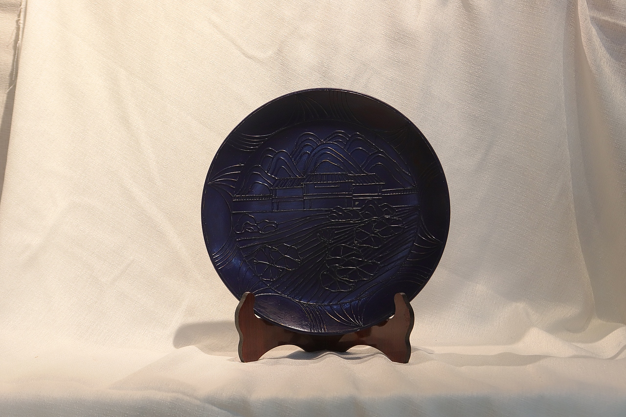 钟山百里水墨画廊文创设计