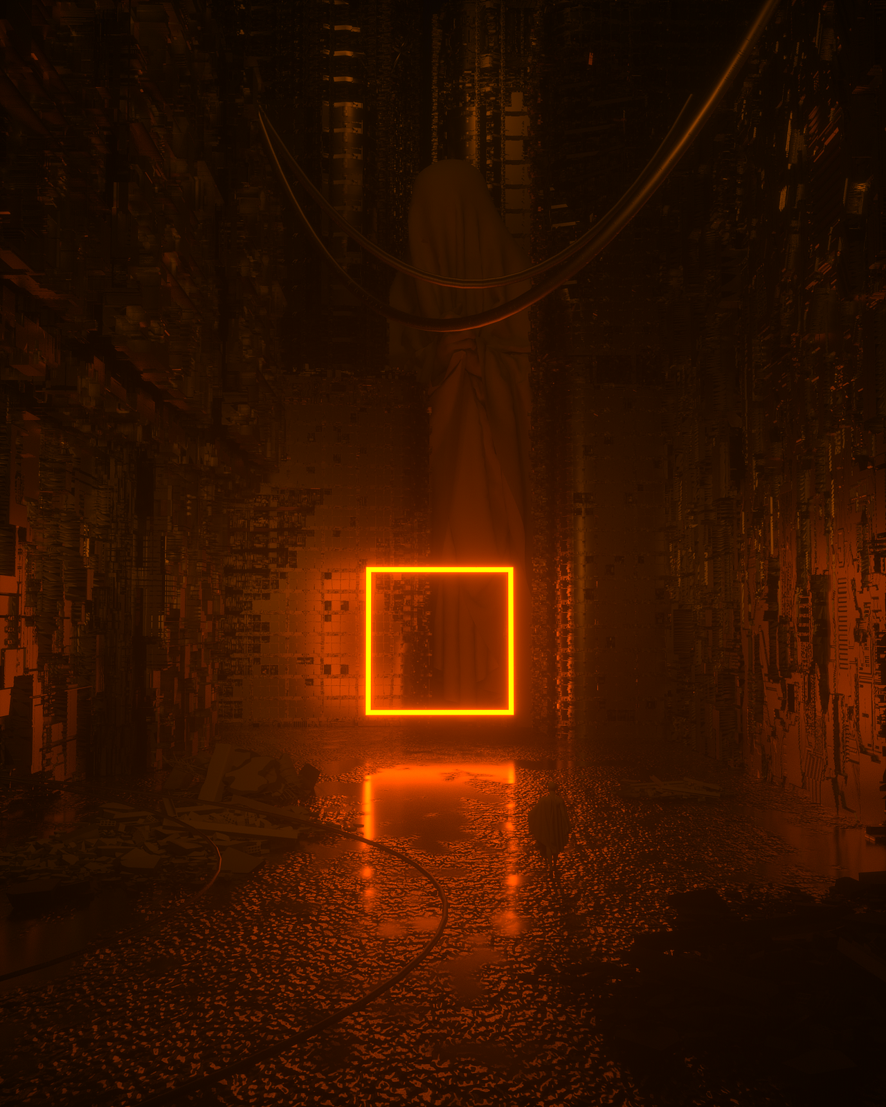 科幻场景图（图ZMTgxMzA2MTY4） - 建筑/空间 - 站酷设计师一条蒸鱼原创素材 - 站酷ZCOOL