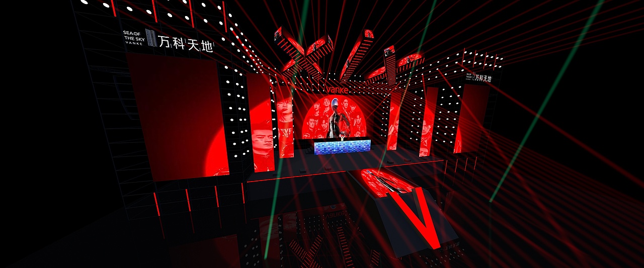 万科音乐节-新裤子乐队（图ZMjkyODY0OTM2） - 其他三维 - 站酷设计师超级后浪原创素材 - 站酷ZCOOL