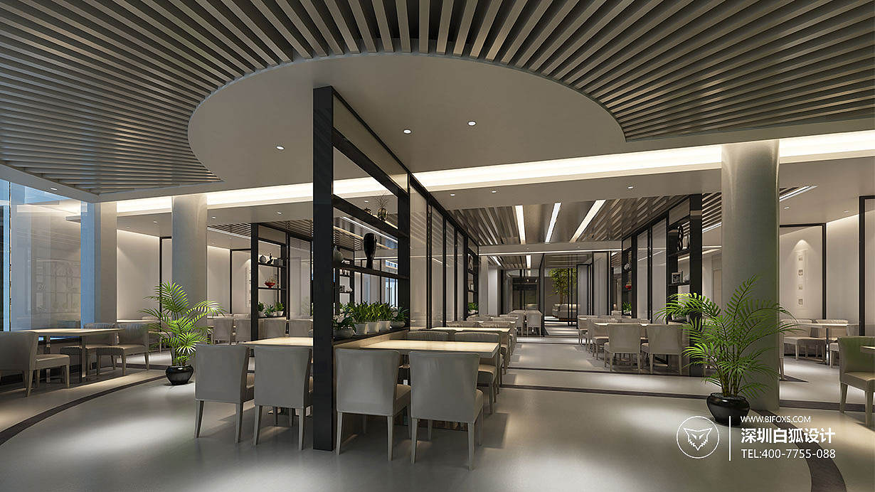 餐饮设计|简约创意餐厅设计|餐饮空间设计(图ZMTE1NjgzMTMy) - 建筑设计 - 站酷设计师深圳白狐工业设计原创素材 - 站酷ZCOOL