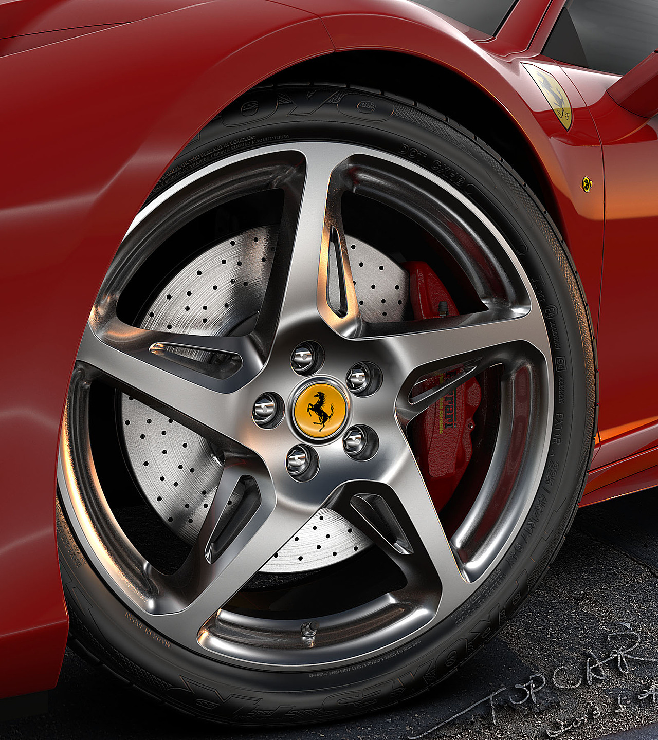 FERRARI 458（图ZOTcwODkwNA==） - 机械/交通 - 站酷设计师TCAR原创素材 - 站酷ZCOOL
